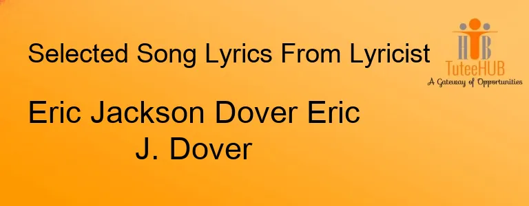 Eric Jackson Dover Eric J. Dover