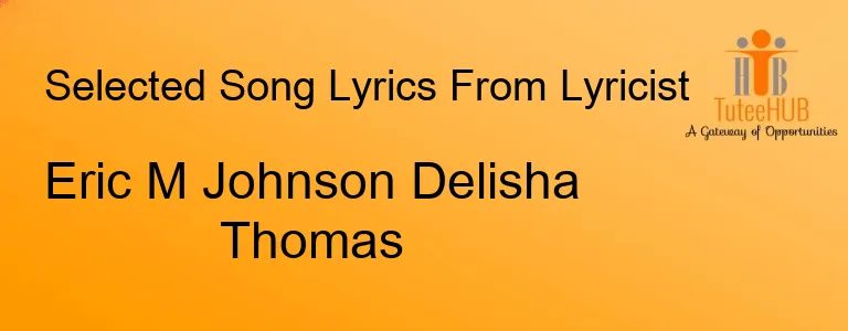 Eric M Johnson Delisha Thomas