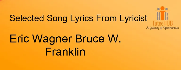 Eric Wagner Bruce W. Franklin