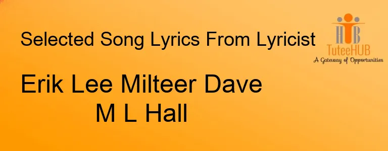 Erik Lee Milteer Dave M L Hall