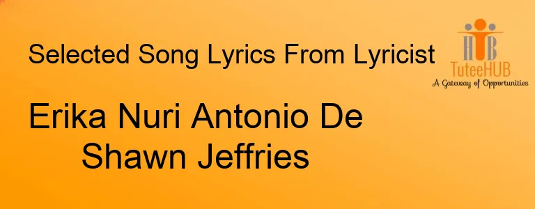 Erika Nuri Antonio De Shawn Jeffries