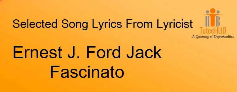 Ernest J. Ford Jack Fascinato