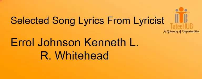 Errol Johnson Kenneth L. R. Whitehead