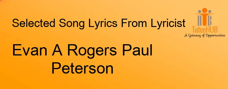 Evan A Rogers Paul Peterson