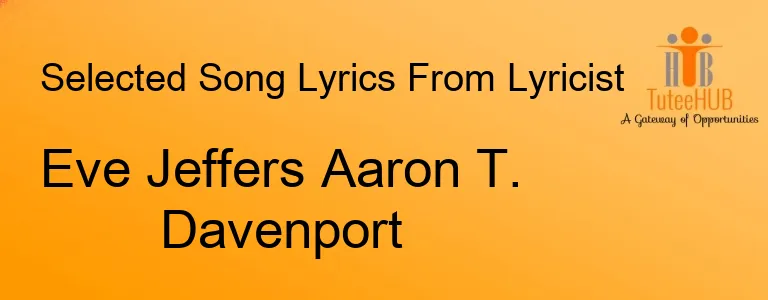 Eve Jeffers Aaron T. Davenport