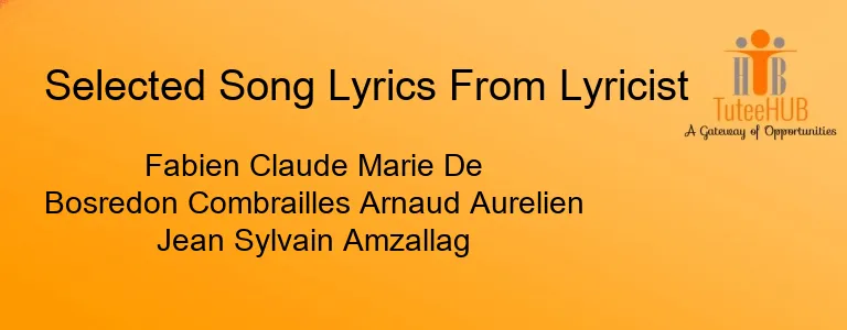 Fabien Claude Marie De Bosredon Combrailles Arnaud Aurelien Jean Sylvain Amzallag