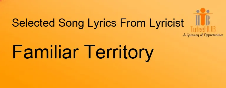 Familiar Territory