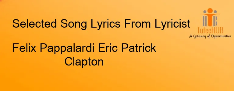 Felix Pappalardi Eric Patrick Clapton