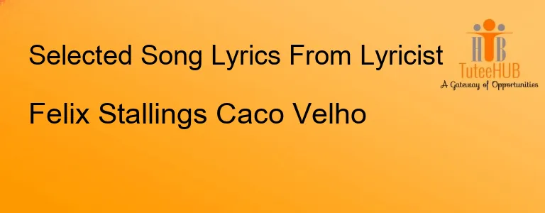 Felix Stallings Caco Velho