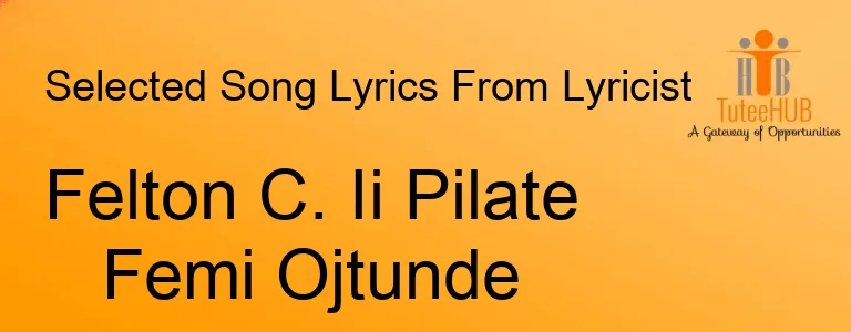 Felton C. Ii Pilate Femi Ojtunde