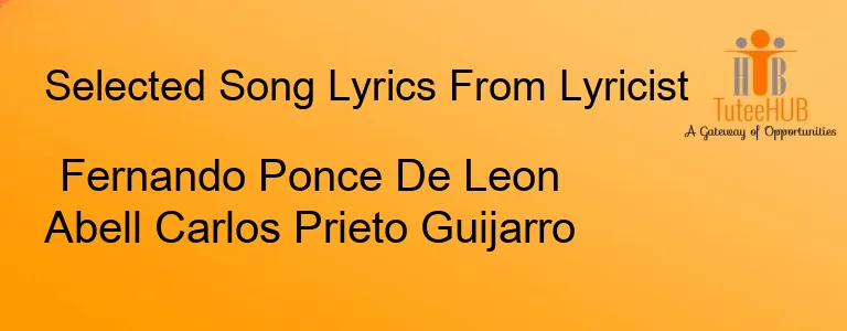 Fernando Ponce De Leon Abell Carlos Prieto Guijarro