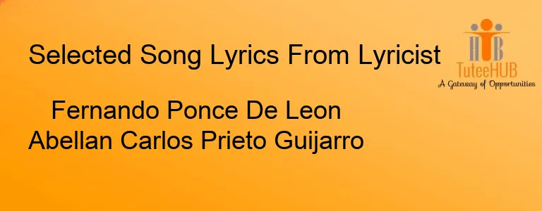 Fernando Ponce De Leon Abellan Carlos Prieto Guijarro