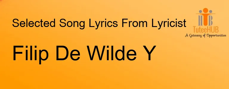 Filip De Wilde Y