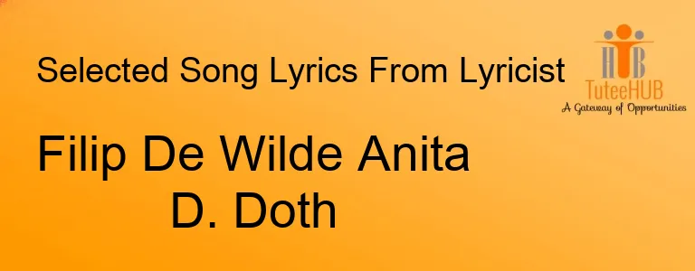 Filip De Wilde Anita D. Doth