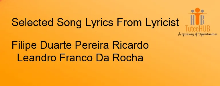 Filipe Duarte Pereira Ricardo Leandro Franco Da Rocha