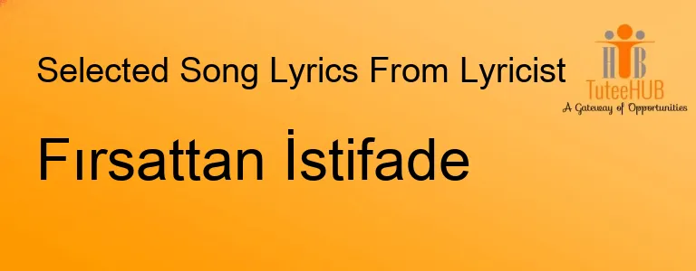 Fırsattan İstifade