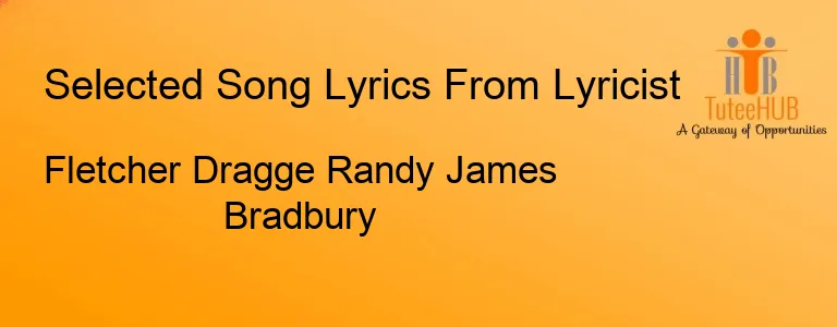 Fletcher Dragge Randy James Bradbury