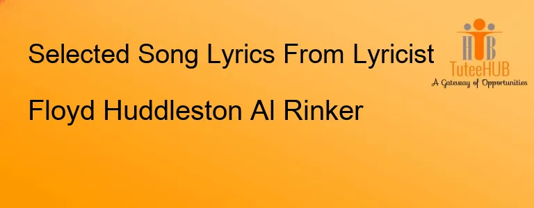 Floyd Huddleston Al Rinker