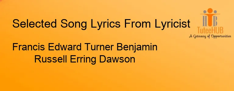 Francis Edward Turner Benjamin Russell Erring Dawson