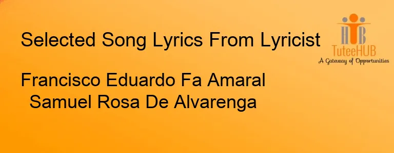 Francisco Eduardo Fa Amaral Samuel Rosa De Alvarenga