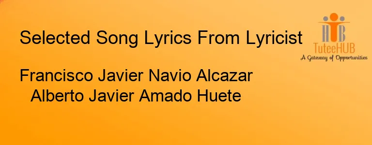 Francisco Javier Navio Alcazar Alberto Javier Amado Huete