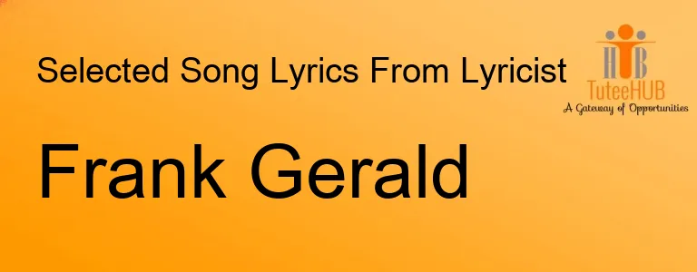 FRANK GERALD