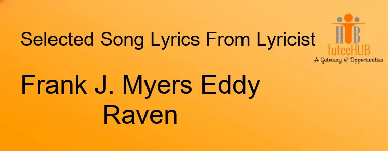 Frank J. Myers Eddy Raven