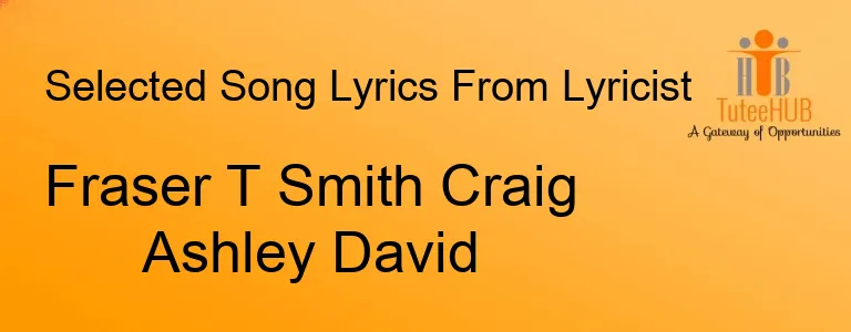 Fraser T Smith Craig Ashley David