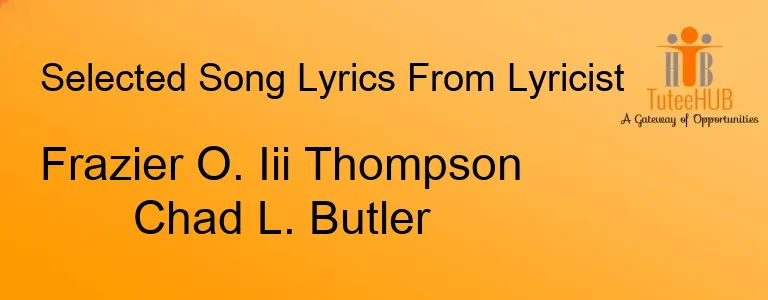 Frazier O. Iii Thompson Chad L. Butler