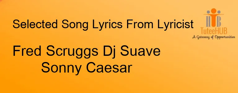 Fred Scruggs Dj Suave Sonny Caesar