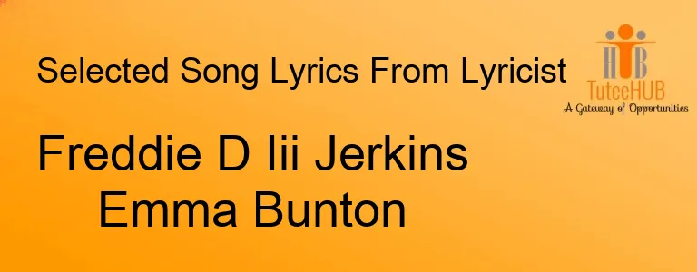 Freddie D Iii Jerkins Emma Bunton