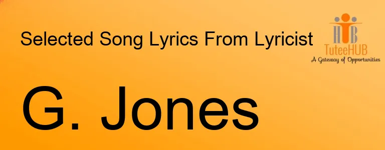 G. Jones
