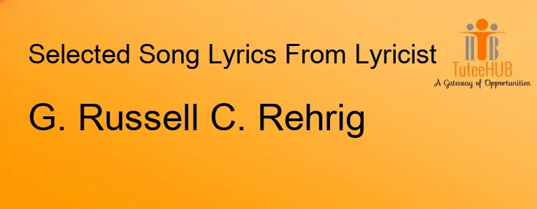 G. Russell C. Rehrig