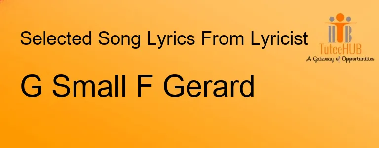 G Small F Gerard
