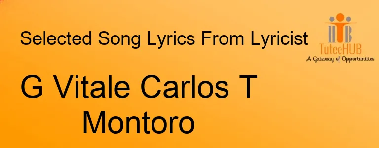 G Vitale Carlos T Montoro