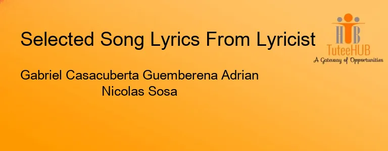 Gabriel Casacuberta Guemberena Adrian Nicolas Sosa