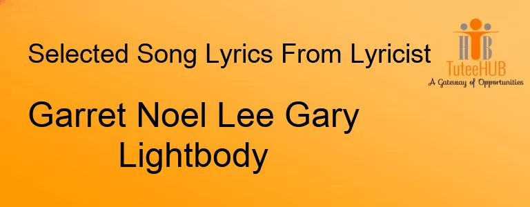 Garret Noel Lee Gary Lightbody