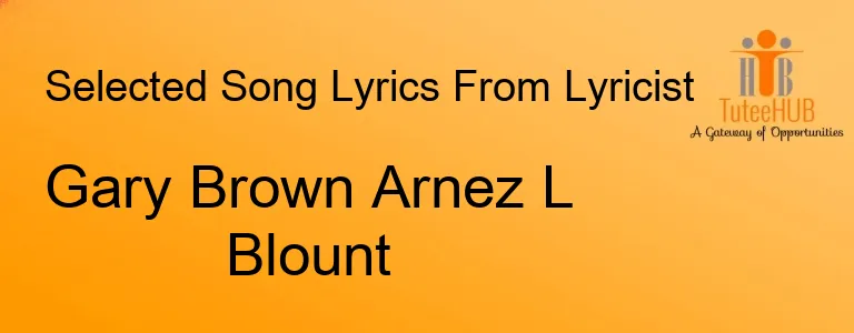 Gary Brown Arnez L Blount