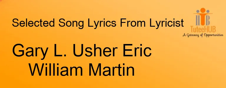 Gary L. Usher Eric William Martin