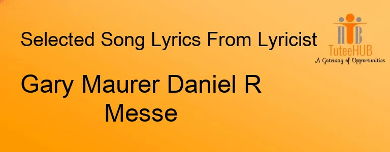 Gary Maurer Daniel R Messe