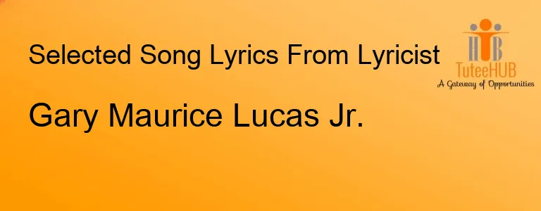 Gary Maurice Lucas Jr.