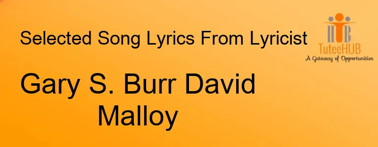 Gary S. Burr David Malloy