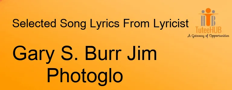 Gary S. Burr Jim Photoglo