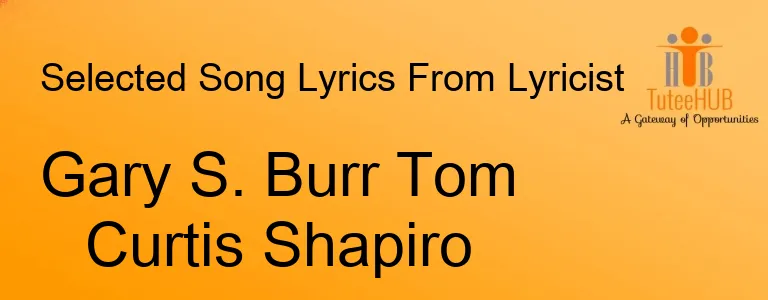 Gary S. Burr Tom Curtis Shapiro