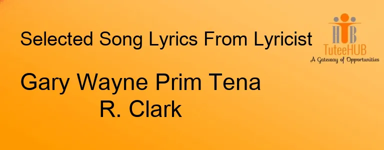 Gary Wayne Prim Tena R. Clark
