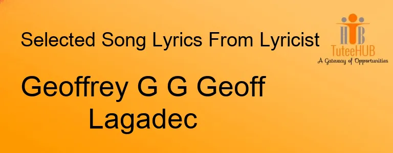 Geoffrey G G Geoff Lagadec