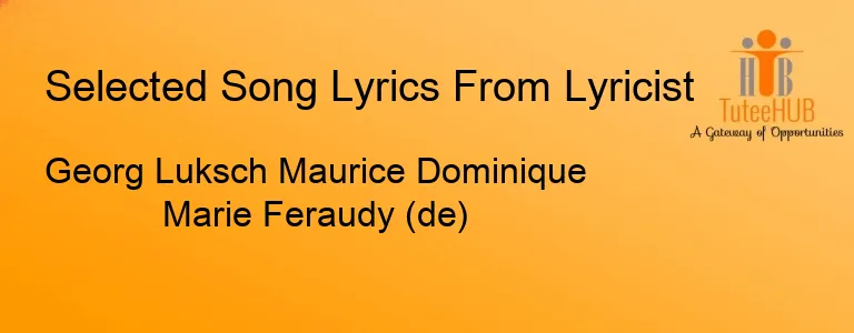 Georg Luksch Maurice Dominique Marie Feraudy (de)