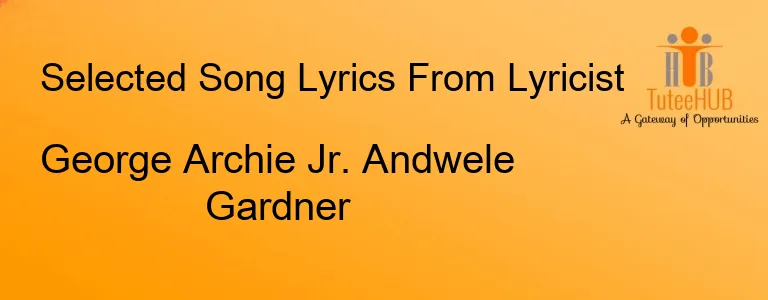 George Archie Jr. Andwele Gardner