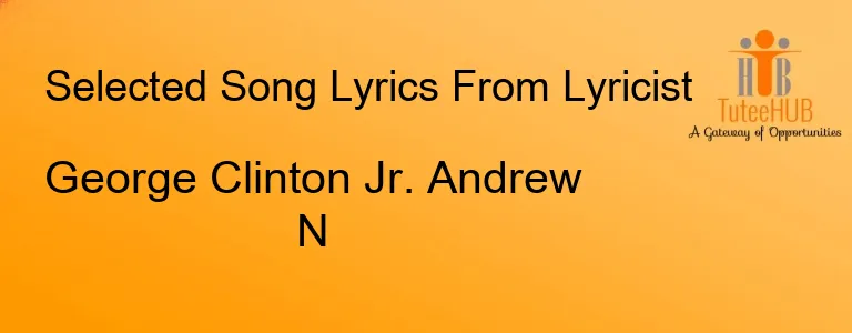 George Clinton Jr. Andrew N