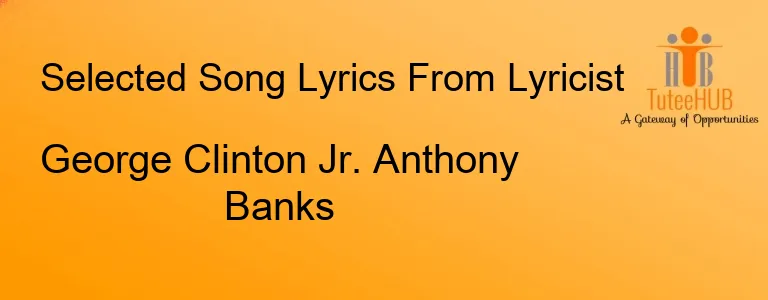 George Clinton Jr. Anthony Banks
